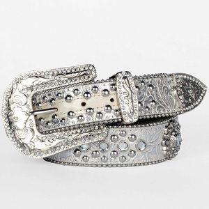 SILVER & PEARL WESTERN BELT